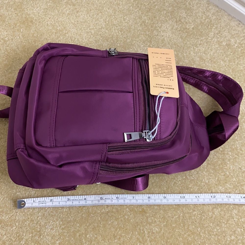New Backpack - Compact Size - Purple - Picture 8 of 8